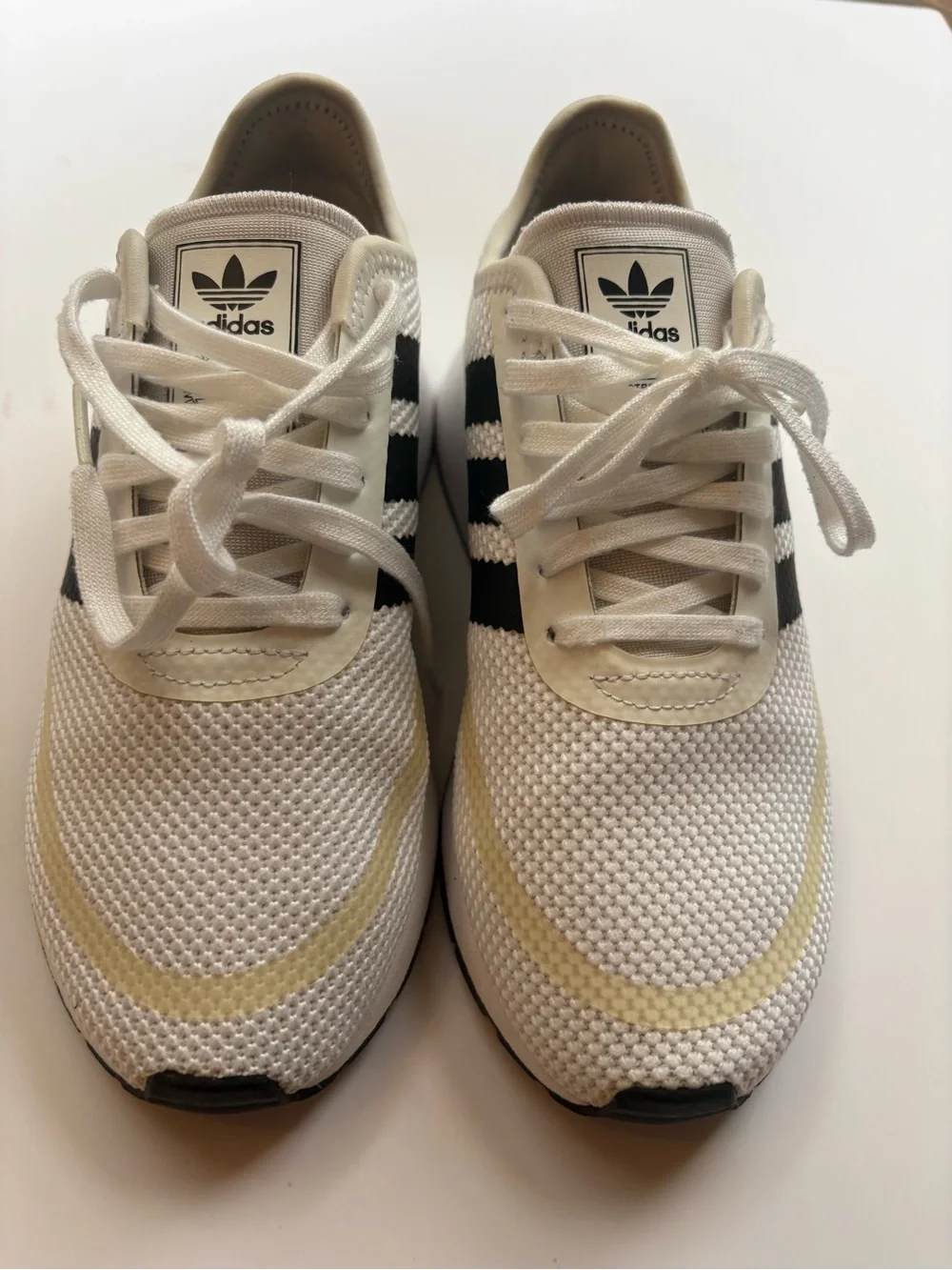 *RARE* Adidas N-5923 White / Black Youth 4.5 or Women’s size 6.5
